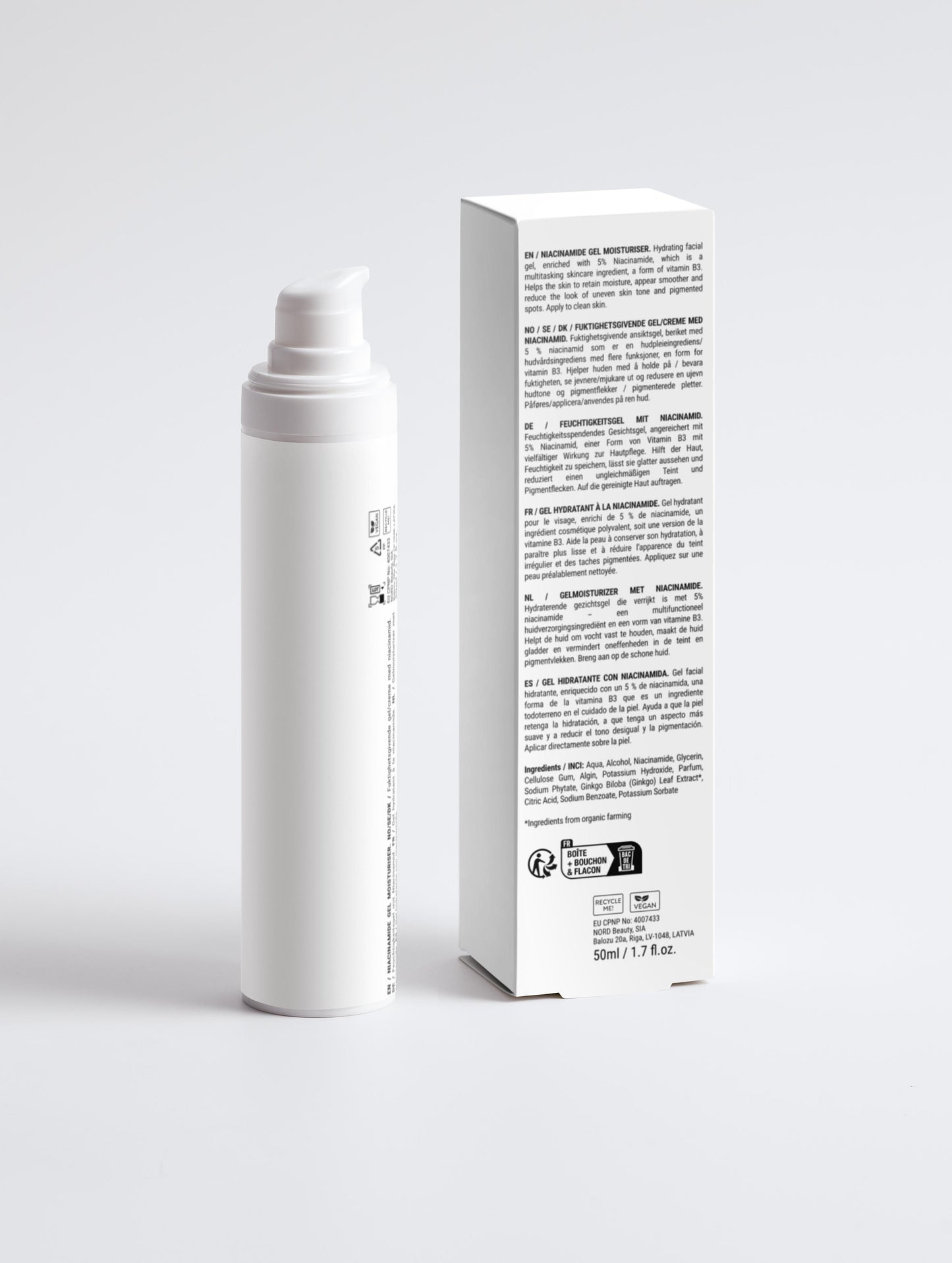 Niacinamide Gel Hydratant